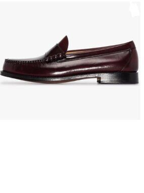 FOWT Maroon Men Stylish Round Toe Slip On Comfortable Loafer Comfy Low Heel Shoe